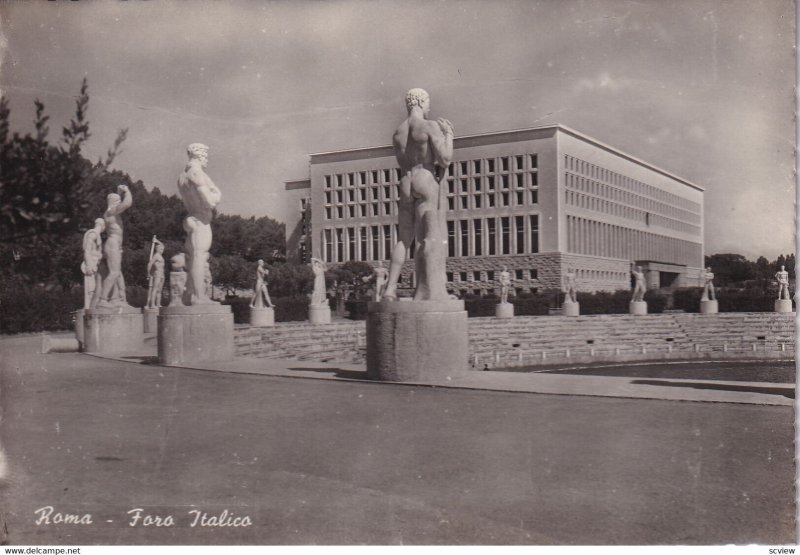 RP; ROMA, Lazio, Italy, 1930-1940s; Foro Italico #2