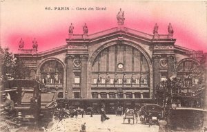 br108485 gare du nord paris france railway station train car chariot