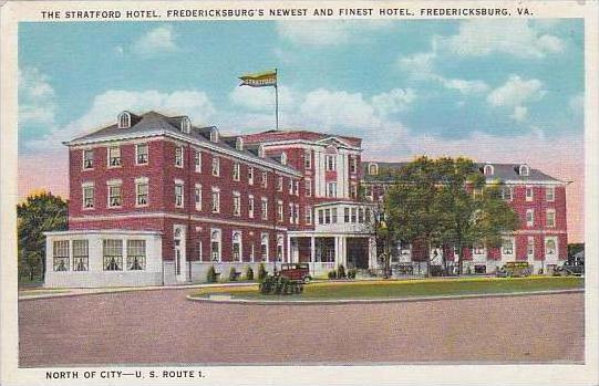 Virginia Fredericksburg The Stratford Hotel Fredricksburgs Newest And Finest ...