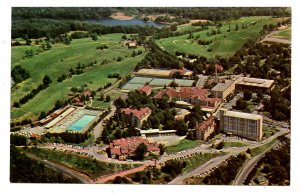 NY -  Grossinger. Grossinger's, Aerial View