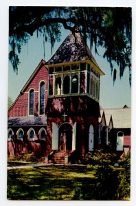 Church Of The Redeemer Biloxi Mississippi Vintage Postcard Standard View Card