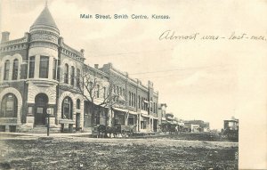 Postcard Kansas Smith Centre Rinehart & Slagel C-1910 23-8395