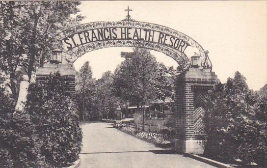 Entrance St Francis Health Resort Denville New Jersey Albertype