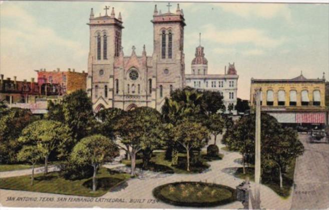 Texas San Antonio San Fernando Cathedral Built 1734