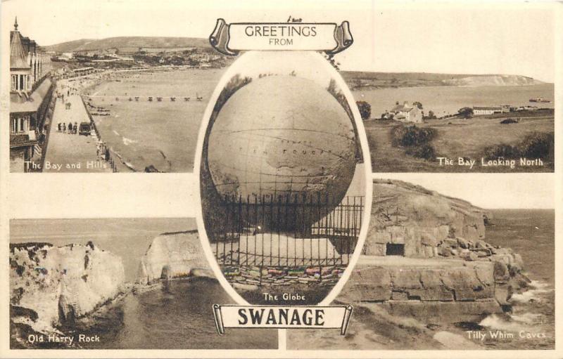 Swanage globe & multi views