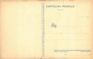 National Loan Artist Signed Mario Borgoni Cartolina Postcard