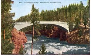 WY - Yellowstone National Park, Chittenden Bridge