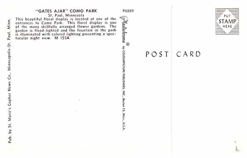 POSTCARD SCENE St. Paul Minnesota MN AQ5607