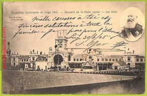 af4931 - BELGIUM Belgique - Carte Postal Ancienne VINTAGE POSTCARD - Liege - 1905-