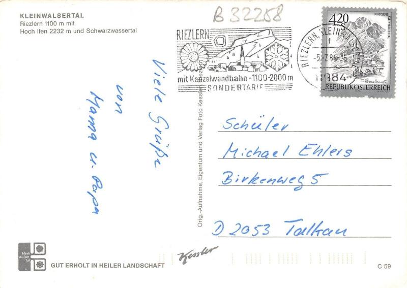 B32258 Kleinwalsertal Reizlern   austria