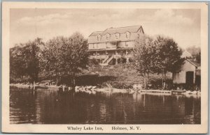 HOLMES NY WHALEY LAKE INN ANTIQUE POSTCARD