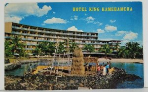 Hawaii Hotel King Kamehameha Kailua  Postcard M18