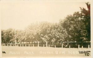 C-1910 Custer County Public Park Broken Bow Nebraska RPPC Real photo 109