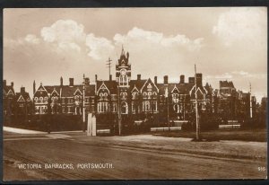 Hampshire Postcard - Victoria Barracks, Portsmouth   DR106