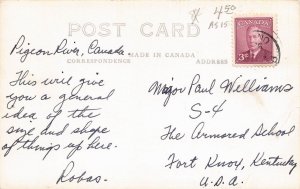 J83/ Pigeon River Ontario RPPC Postcard Exaggeration Comic Apples 154