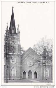 MANNING, South Carolina, 1900-1910's; First Presbyterian Church