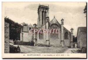 Old Postcard Saint Herbot La Chapelle