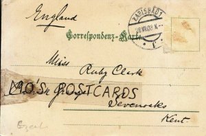 Genealogy Postcard - Ruby Clark - Carrick Grange - Sevenoaks - Kent - Ref 7111A