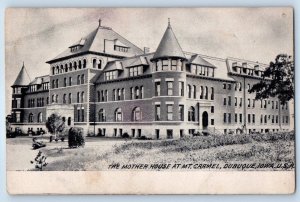 1905 Dubuque Iowa IA Vintage Postcard Mother House Mt. Carmel Building Unposted
