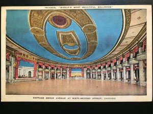 Vintage Postcard 1930-1945 Trianon Ballroom, Chicago, Illinois (IL)