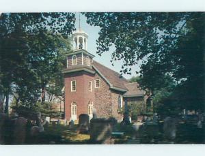 Unused 1950's CHURCH SCENE Wilmington Delaware DE p3254