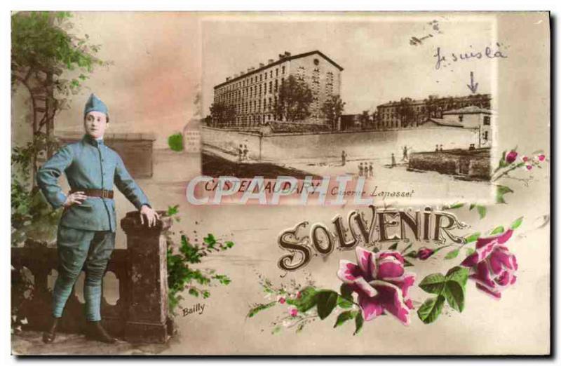 Postcard Old Barracks Army Barracks Lapasset Castelnaudary