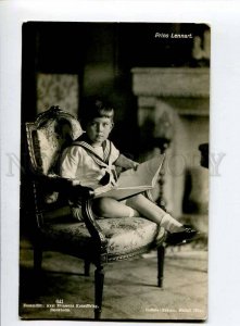 415198 Prince LENNART of Sweden Vintage PHOTO 1914 year PC