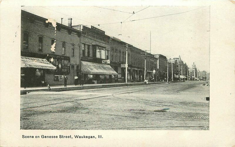 Waukegan Illinois 1905 Postcard