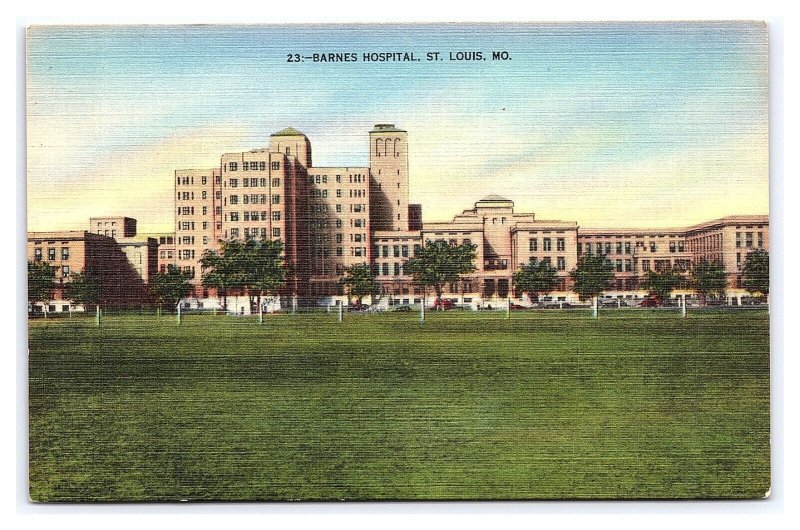 Barnes Hospital St. Louis MO. Missouri Postcard