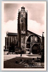 Toulouse  France  La Cathedrale Saint Etienne  Postcard