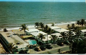 Florida Pompano Beach Vista Del Mar 1955