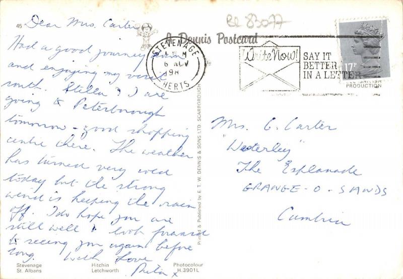 BR83077 hertfordshire uk