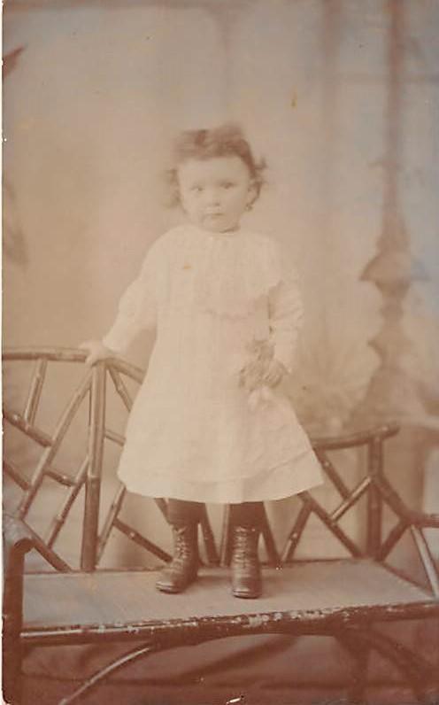 Little girl in a dress Child, People Photo Unused 