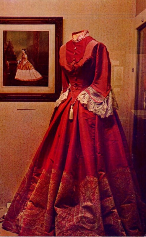 Nevada Carson City Gown Worn By Mrs Ormsby Nevada State Museum