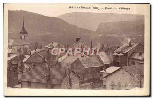 Old Postcard Hauteville Upper Village