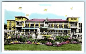 RPPC  GÖTEBORG, SWEDEN  Handcolored TRÄDGÅRDSFÖRENINGENS RESTAURANT  Postcard