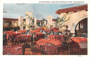 Benjamin Franklin Hotel, El Patio Grill Philadelphia, Pennsylvania PA  