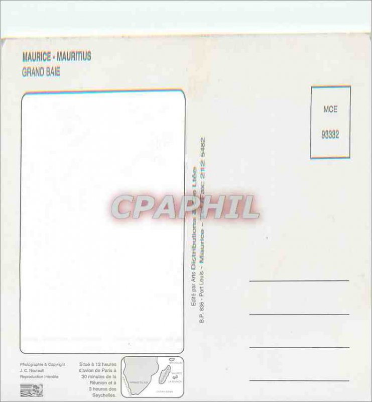 Postcard Modern Mauritius Grand Bay