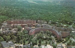 Washington, D.C.  SHERATON-PARK HOTEL & MOTOR INN Aerial View  Roadside Postcard