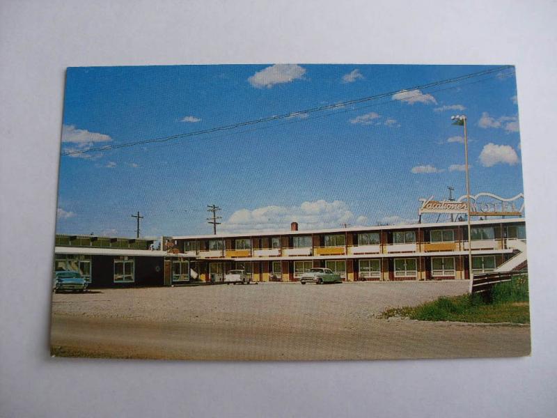 1960's Vacationer Motel Kalispell Montana MT Unused Postcard y6958