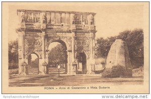 Italy Roma Rome Arco di Costantino e Meta Sudante