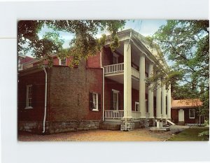 Postcard Kitchen & Rear of Hermitage with Well The Hermitage Tennessee USA