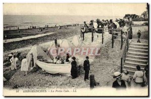 Old Postcard Arromanches Little Boat Dock