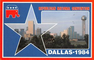 Republican national convention Dallas 1984 Political Unused 