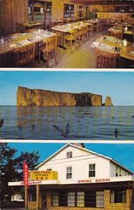 Canada Biards Restaurant Perce Quebec  1974