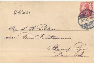 Germany Hamburg Bremer Street 1903