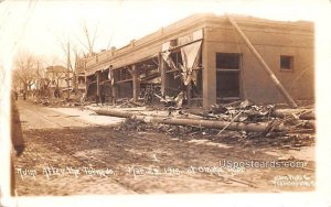 Ruins after Tornado March 23, 1913 in Omaha, Nebraska
