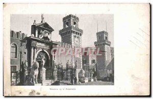 Old Postcard Venezia l & # 39Arsenale