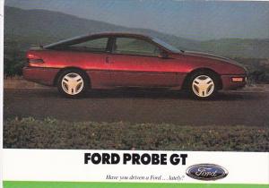 Advertising Ford Probe GT