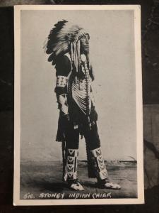 Mint USA RPPC Real Picture Postcard Native American Indian Flowers Parade